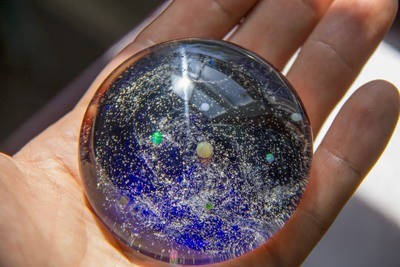 Constellation Glass Weight